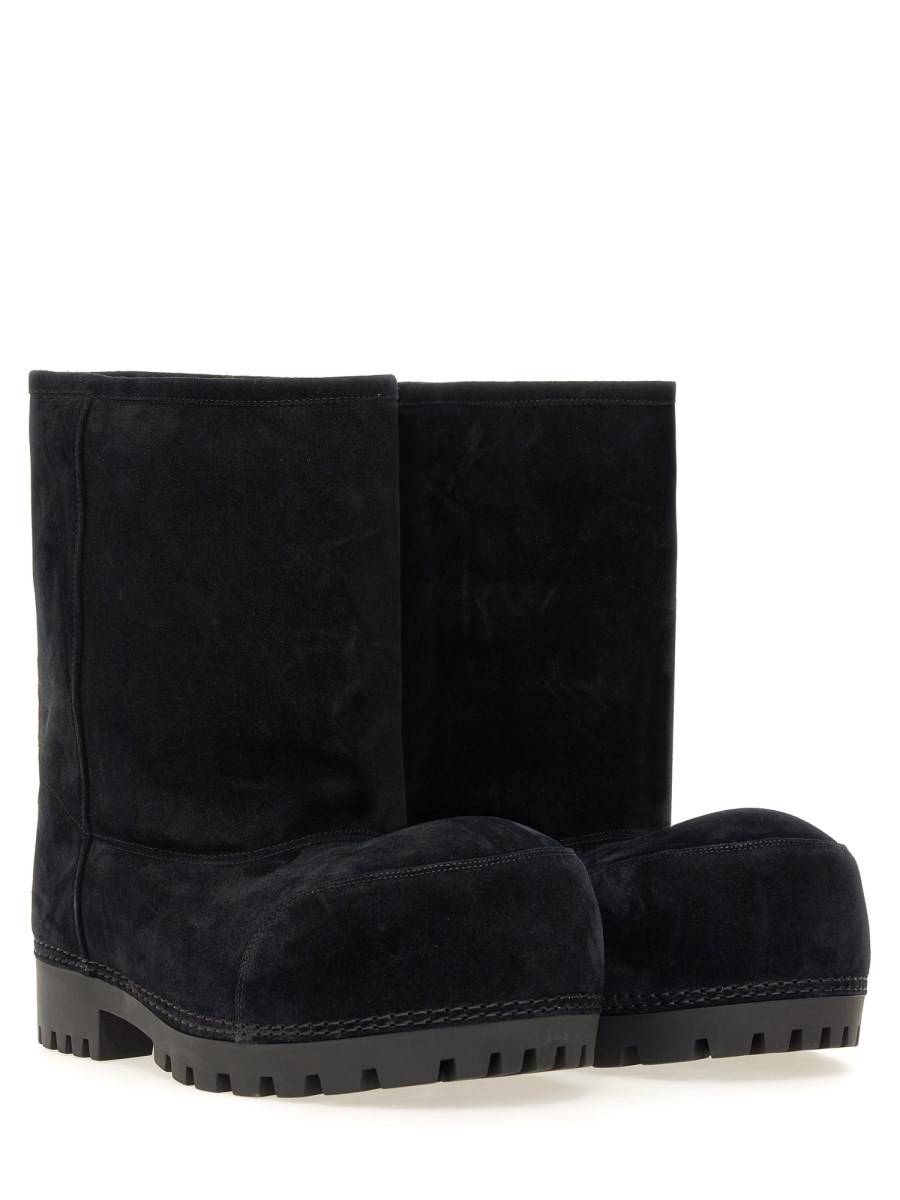 BALENCIAGA STIVALE "ALASKA" FUR IN PELLE Black Friday