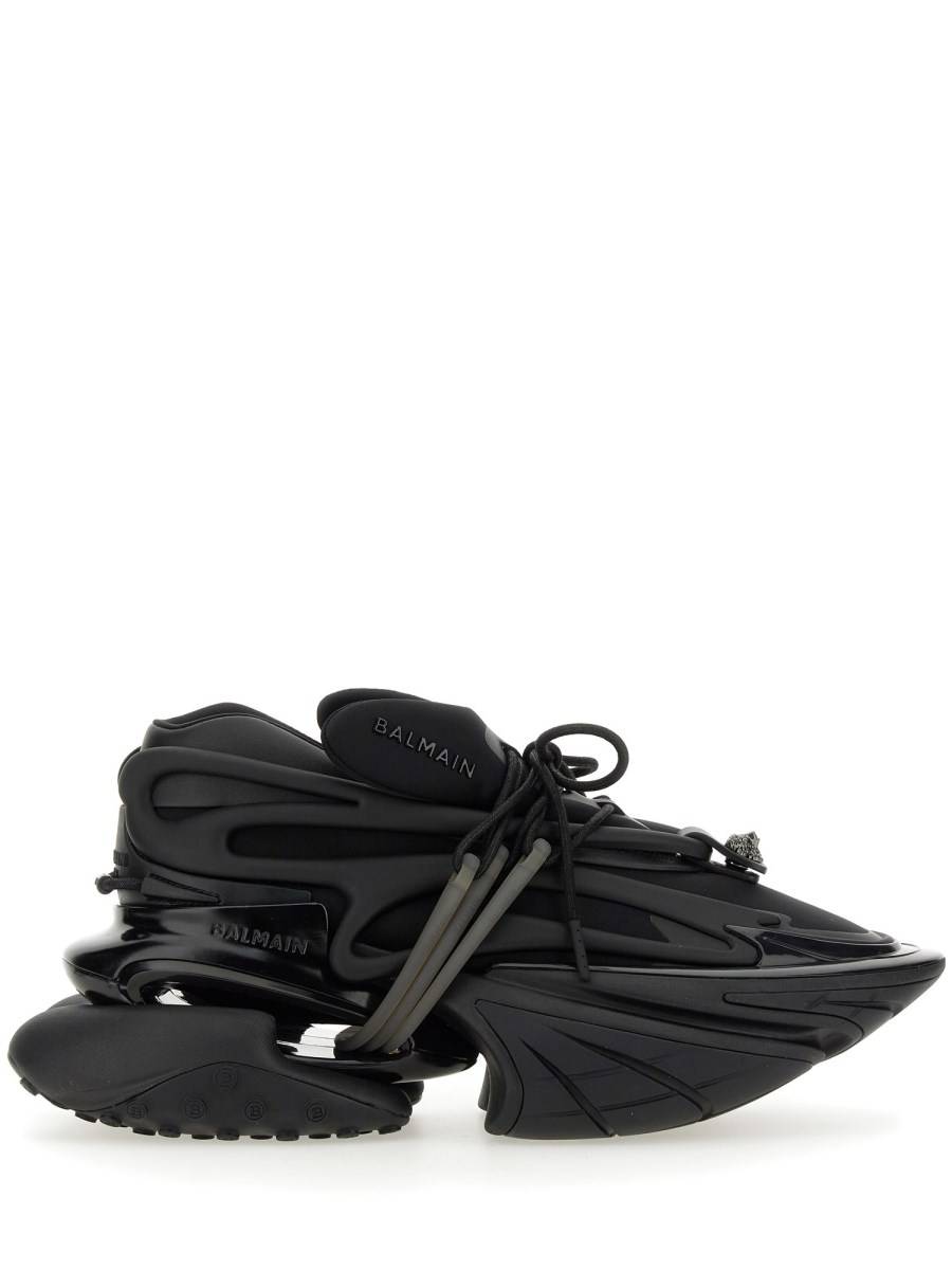 BALMAIN SNEAKER "UNICORN" IN PELLE E NEOPRENE Cyber Monday