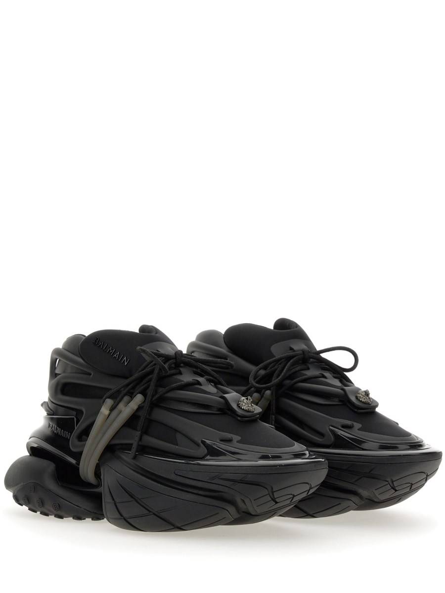 BALMAIN SNEAKER "UNICORN" IN PELLE E NEOPRENE Cyber Monday