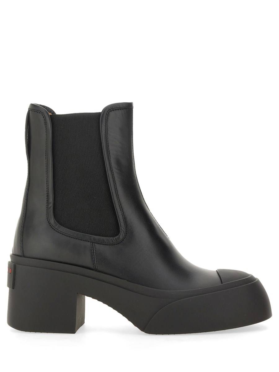 MARNI STIVALE IN PELLE Offerta settimanale