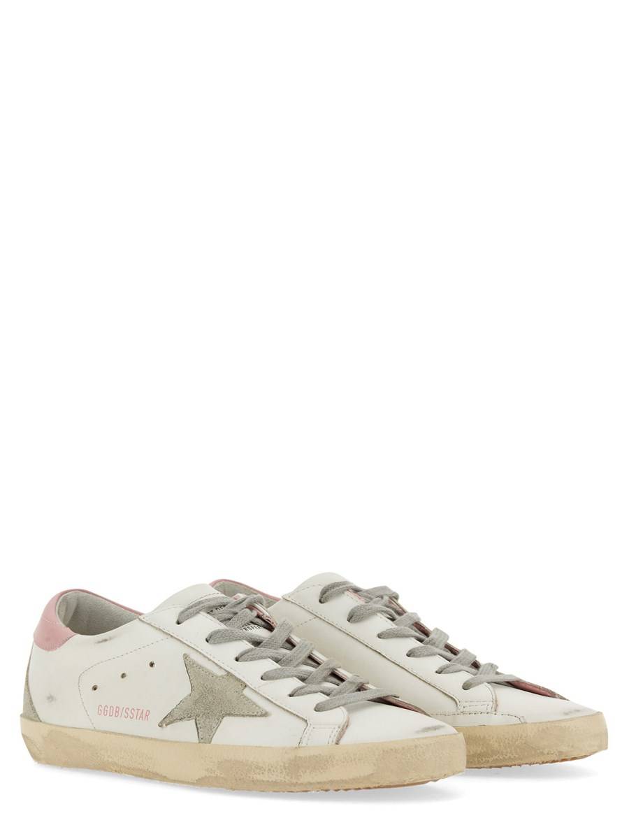 GOLDEN GOOSE SNEAKER "SUPER STAR" IN PELLE Only for today