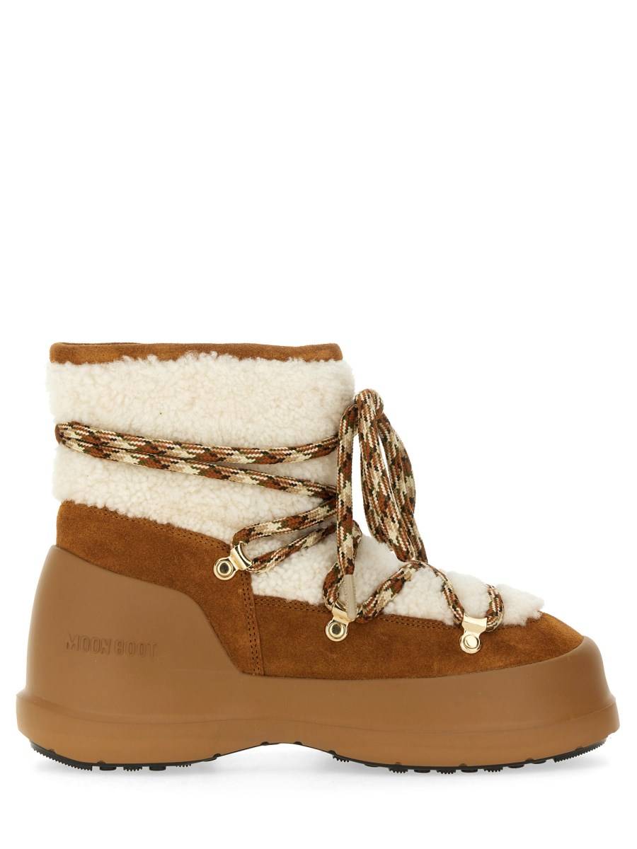 MOON BOOT STIVALE LUNA IN SHEARLING Black Friday Prezzi