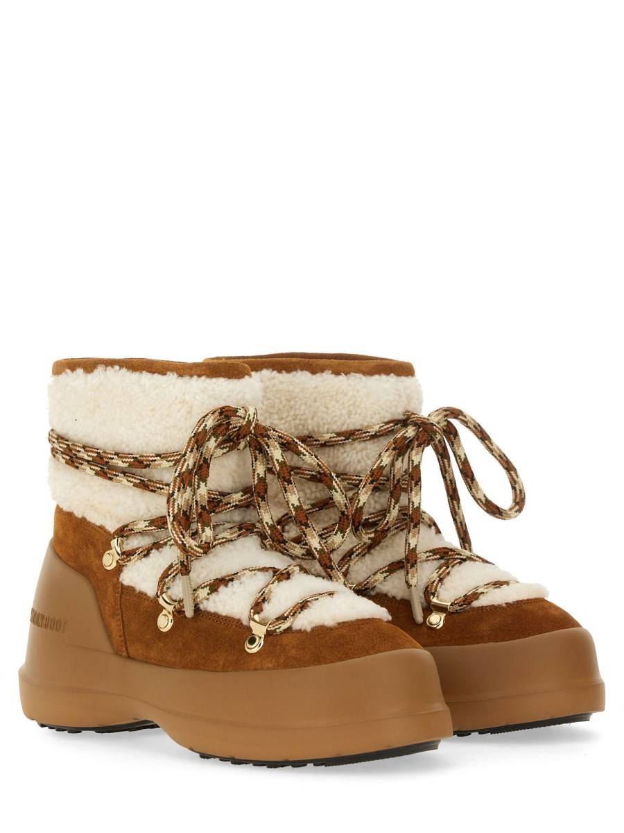 MOON BOOT STIVALE LUNA IN SHEARLING Black Friday Prezzi