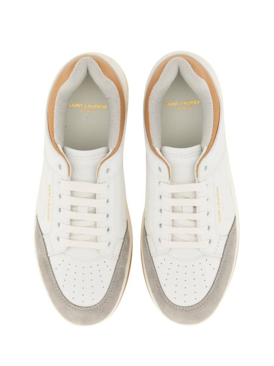SAINT LAURENT SNEAKER SL/61 IN PELLE LISCIA E SUEDE Sconti questo mese