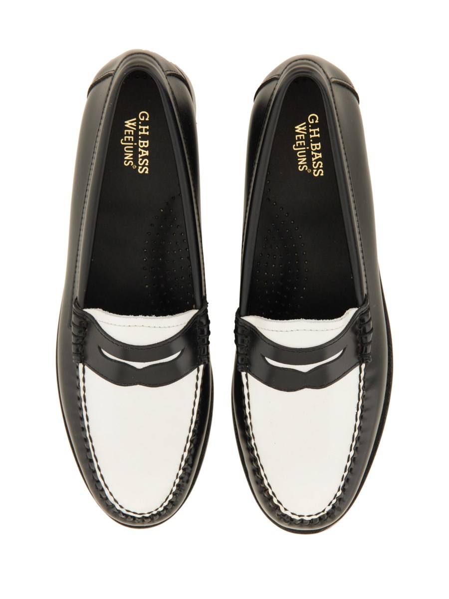 G.H. BASS MOCASSINO WEEJUNS PENNY IN PELLE Qualità