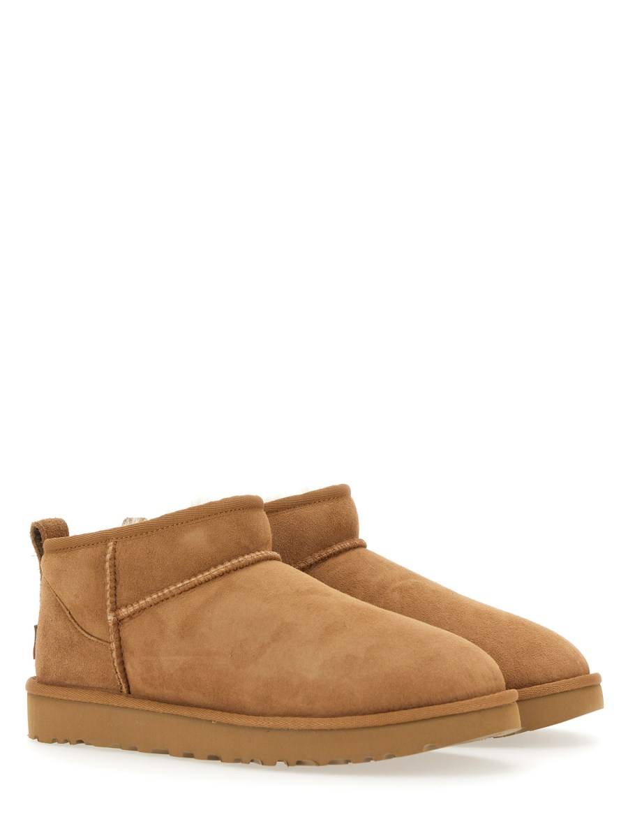 UGG STIVALE CLASSIC ULTRA MINI IN PELLE Italy