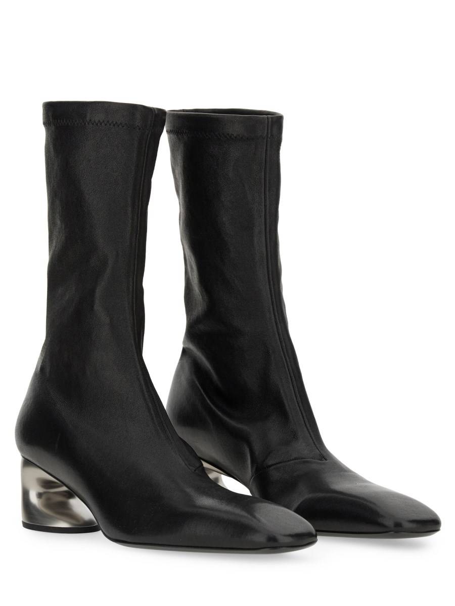 JIL SANDER STIVALETTO IN PELLE Negozi Online