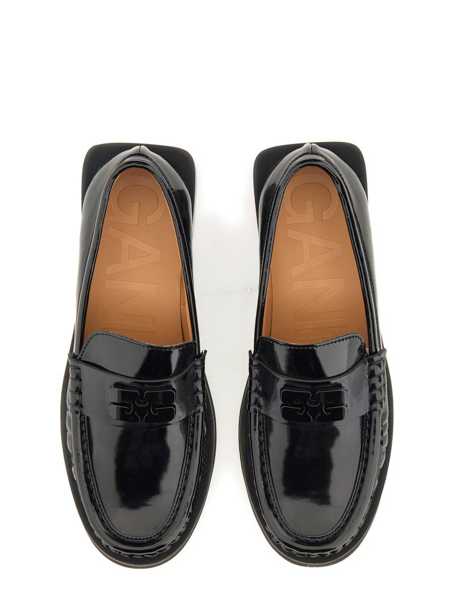 GANNI MOCASSINO CON LOGO "BUTTERFLY" Saldi