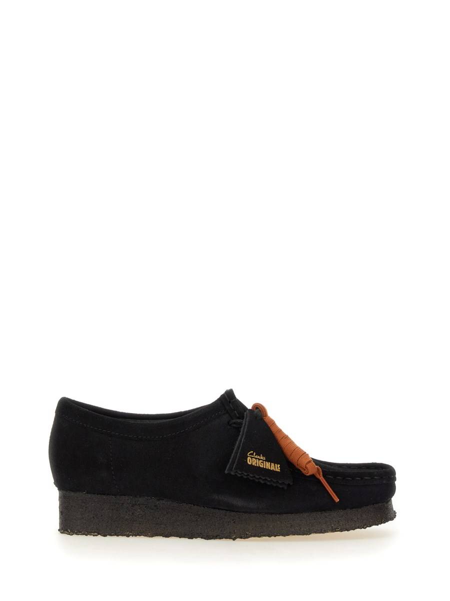 CLARKS SANDALO "WALLABEE" IN PELLE Offerte