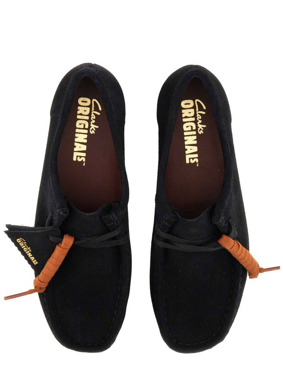 CLARKS SANDALO "WALLABEE" IN PELLE Offerte