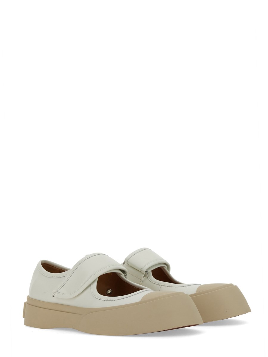 MARNI SNEAKER MARY JANE IN NAPPA Prezzo di fabbrica