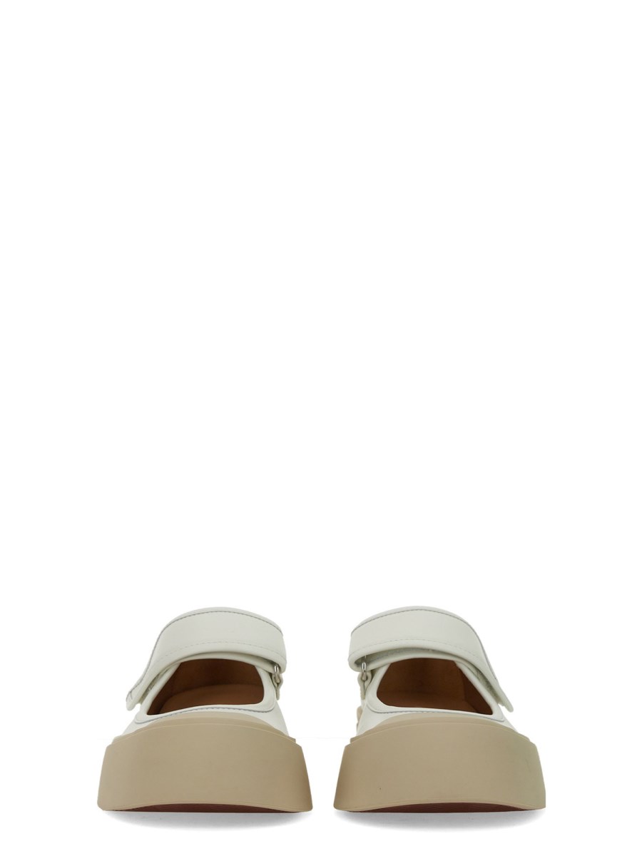 MARNI SNEAKER MARY JANE IN NAPPA Prezzo di fabbrica