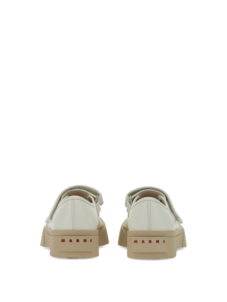 MARNI SNEAKER MARY JANE IN NAPPA Prezzo di fabbrica