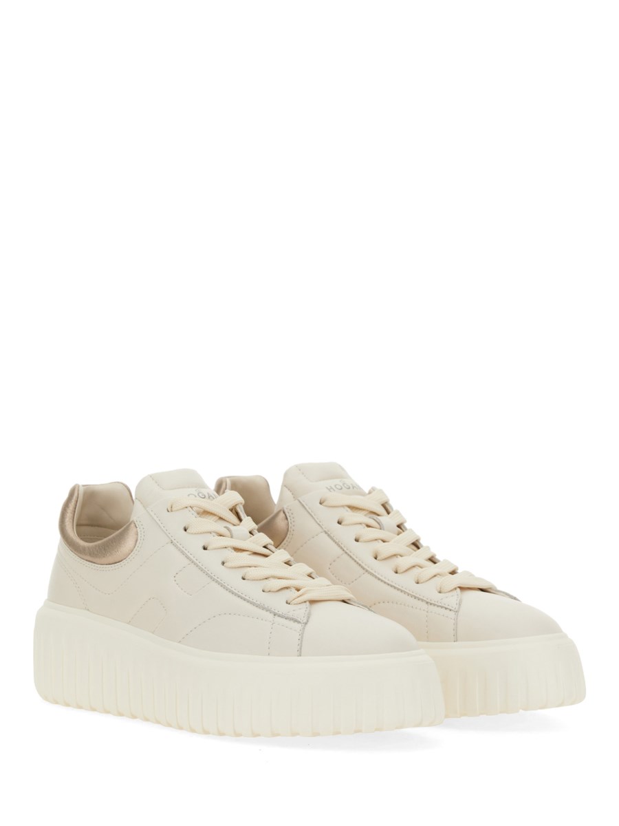 HOGAN SNEAKER H-STRIPES IN PELLE Online Outlet