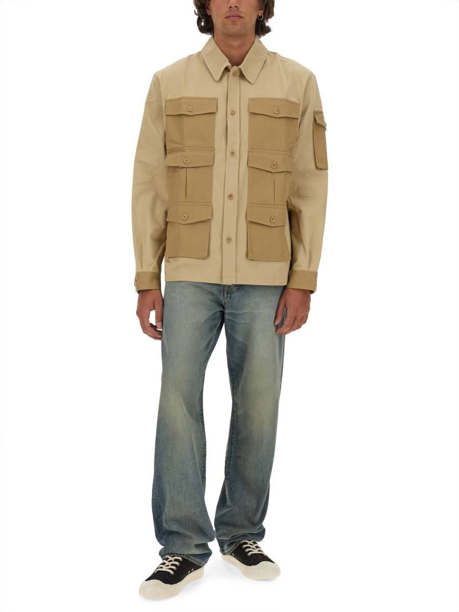 KENZO CAMICIA CARGO IN COTONE Prezzo basso