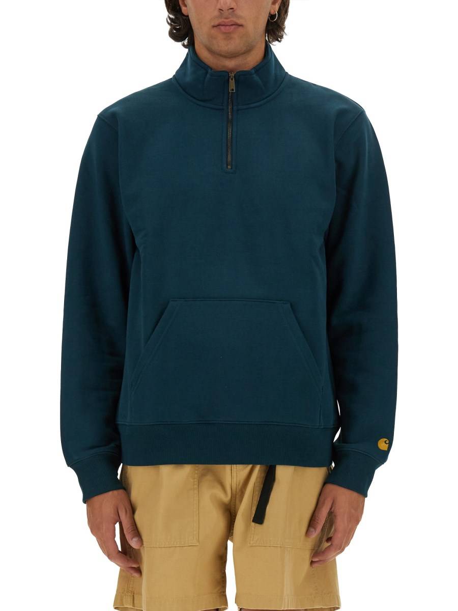 CARHARTT WIP FELPA CON MEZZA ZIP ACQUISTA ORA