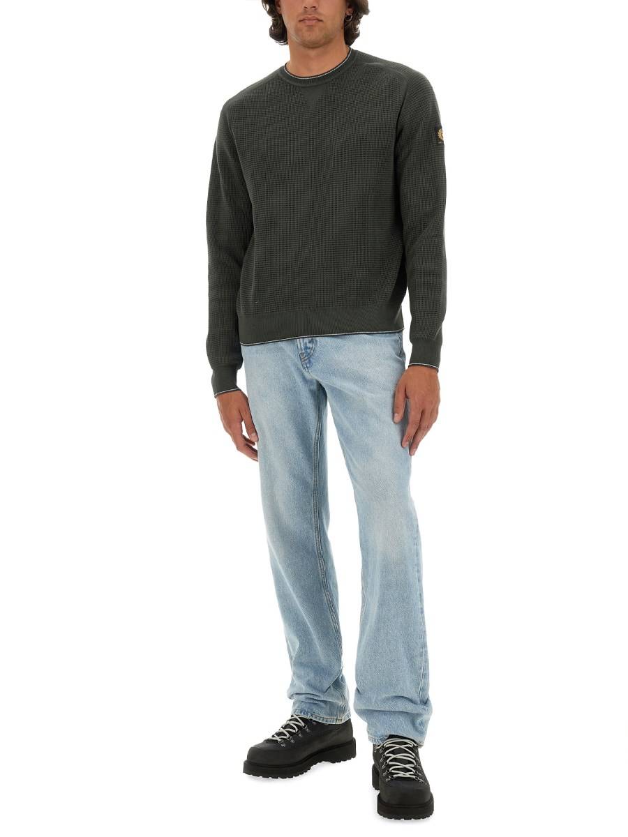 BELSTAFF MAGLIA COLE IN COTONE Fino al 50% di sconto