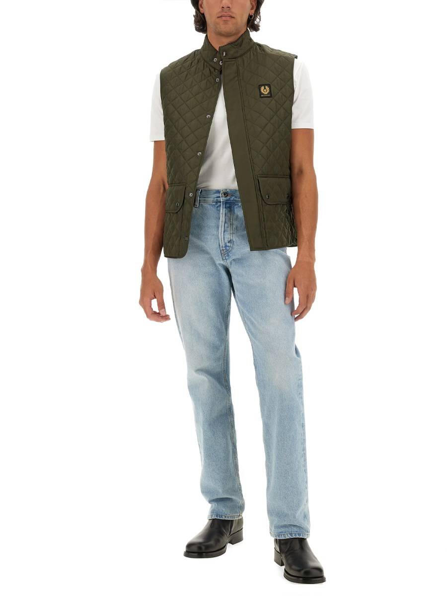 BELSTAFF GILET ICON IN NYLON TRAPUNTATO Only for today