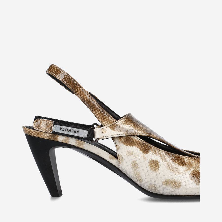 Premiata Décolleté slingback TBar M6660B Consegna Veloce