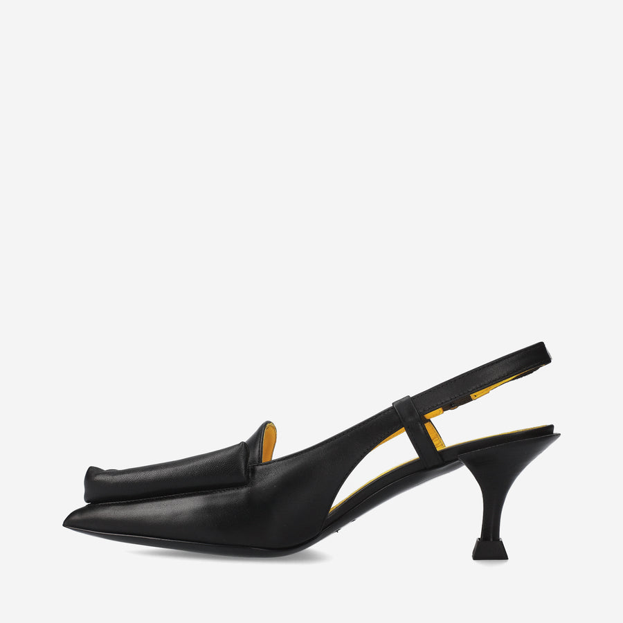 Premiata Décolleté slingback M6681A in nappa Fino Al -60%