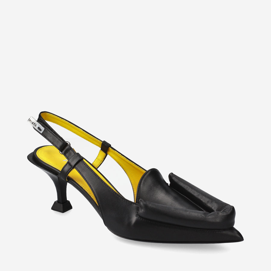 Premiata Décolleté slingback M6681A in nappa Fino Al -60%