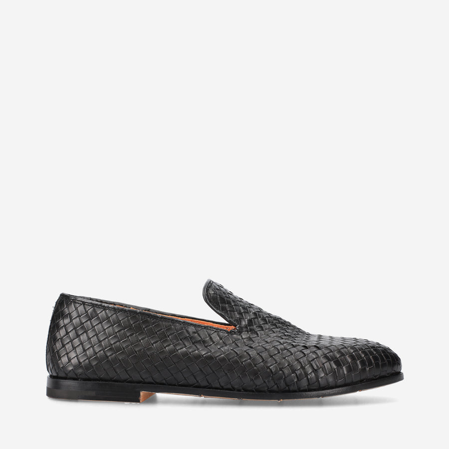 Premiata Slip-on Arden 32154C in vitello intrecciato Prezzo Ridotto