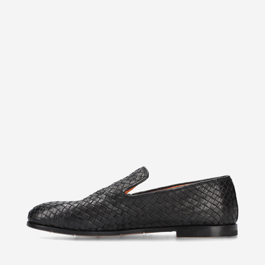 Premiata Slip-on Arden 32154C in vitello intrecciato Prezzo Ridotto