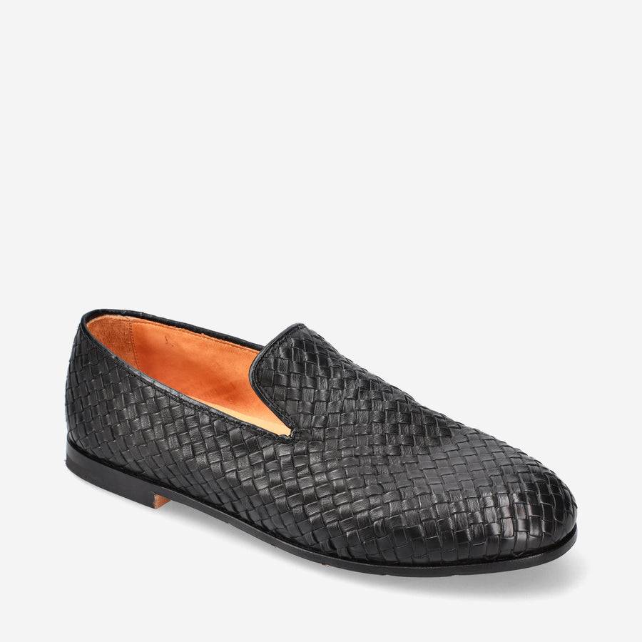 Premiata Slip-on Arden 32154C in vitello intrecciato Prezzo Ridotto