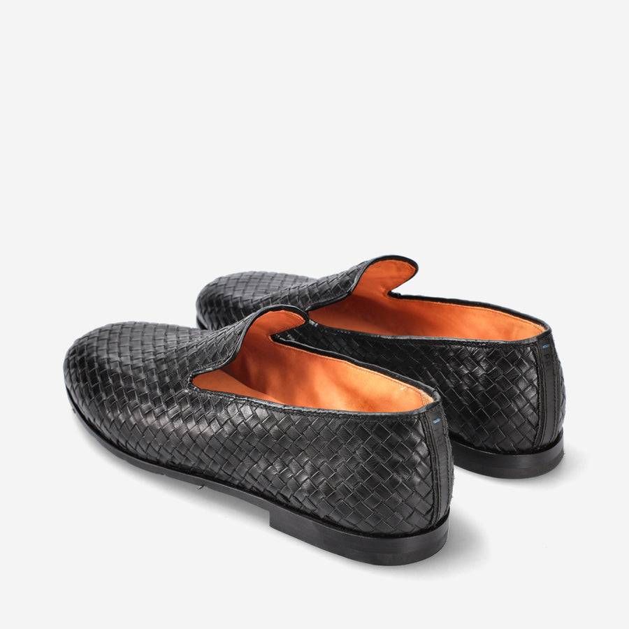 Premiata Slip-on Arden 32154C in vitello intrecciato Prezzo Ridotto