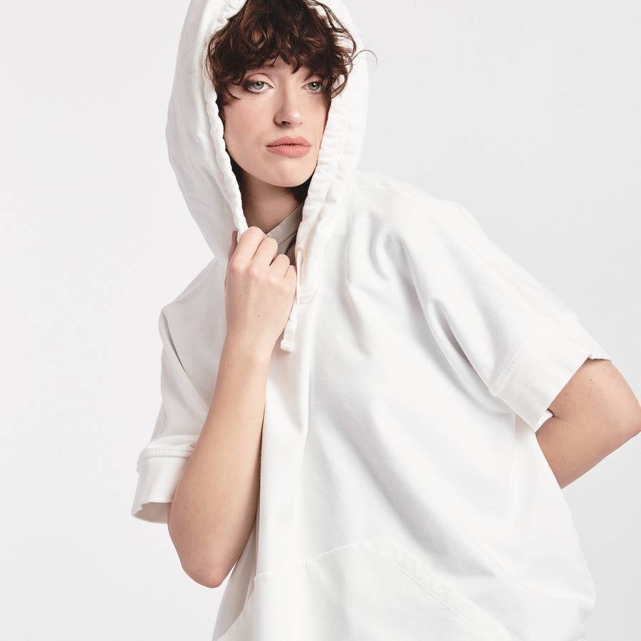 Premiata Poncho con cappuccio PR354230 In Vendita