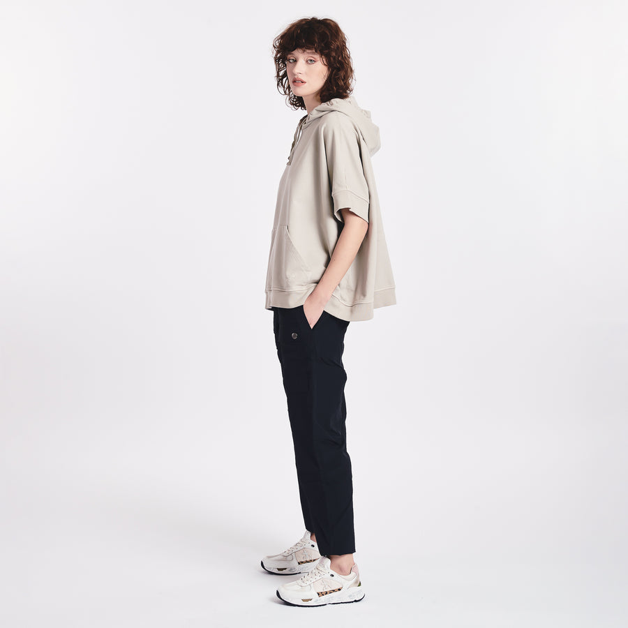 Premiata Poncho con cappuccio PR354705 Vendita Economica