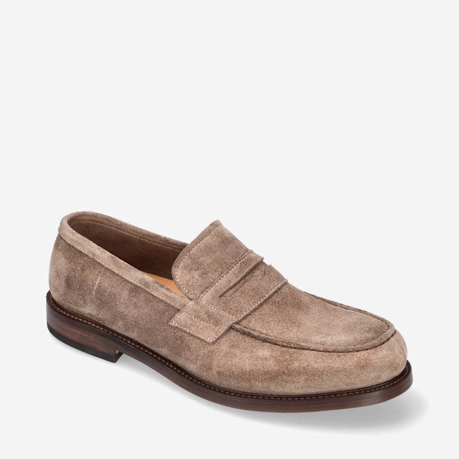 Premiata Mocassini 32050O in suede Prezzo Ridotto