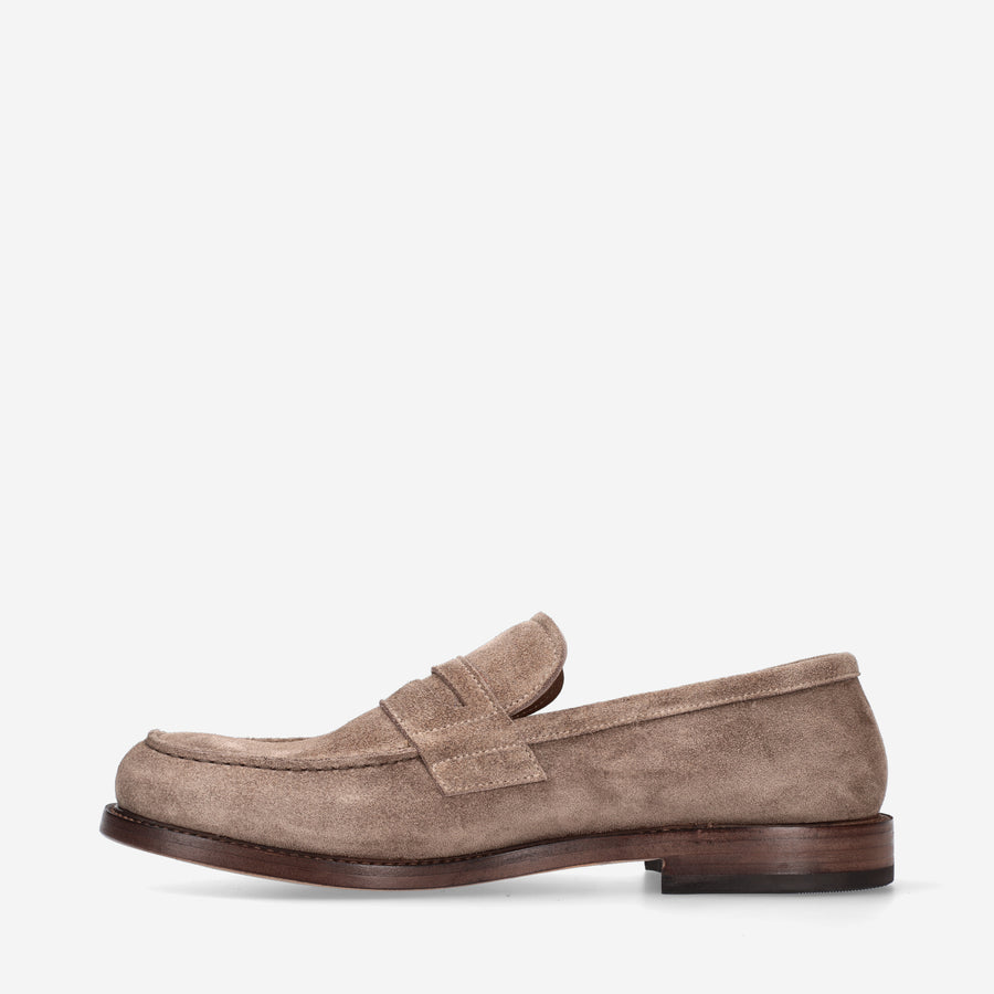Premiata Mocassini 32050O in suede Prezzo Ridotto