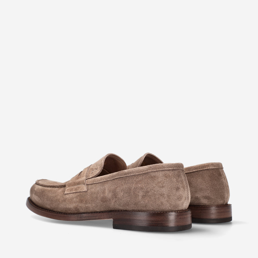 Premiata Mocassini 32050O in suede Prezzo Ridotto