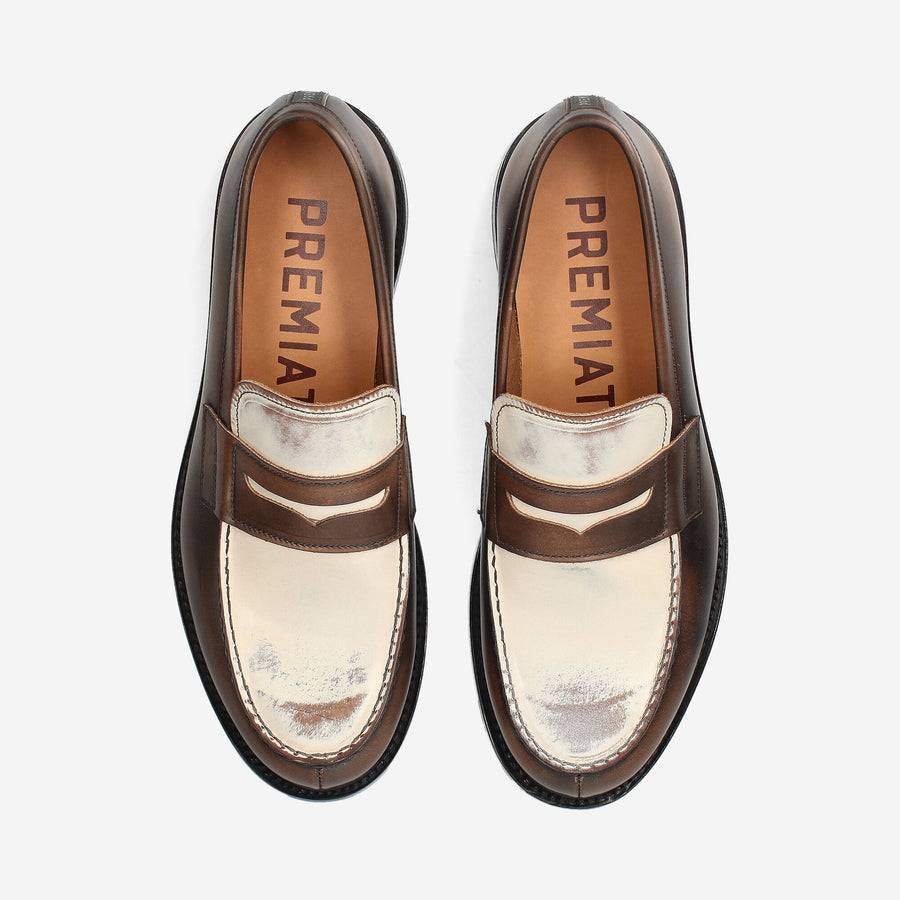Premiata Mocassini Art in vitello 32050I Sottocosto