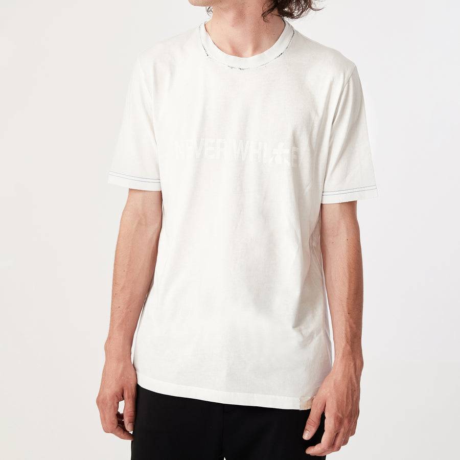 Premiata T-shirt PR364203 Never White in cotone Offerta