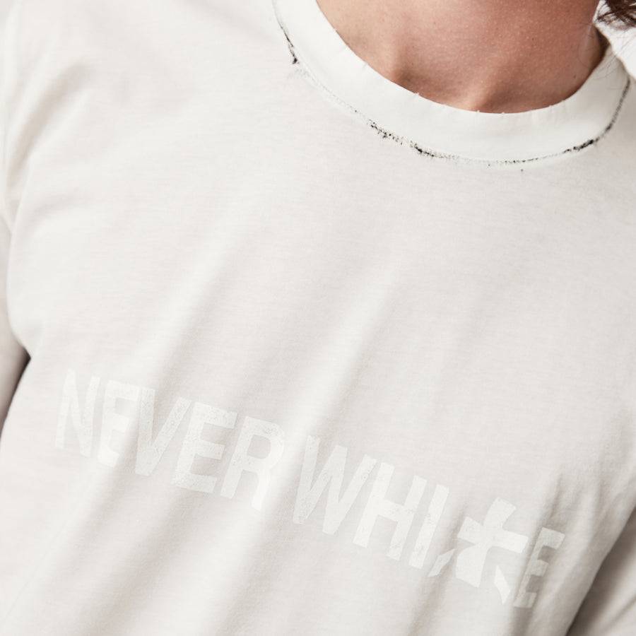 Premiata T-shirt PR364203 Never White in cotone Offerta