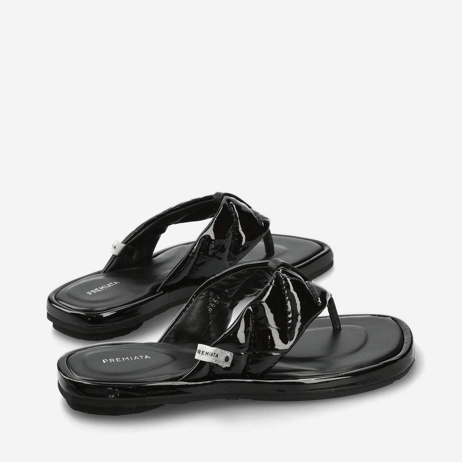 Premiata Sandali infradito M6654B in nappa imbottita Only for today