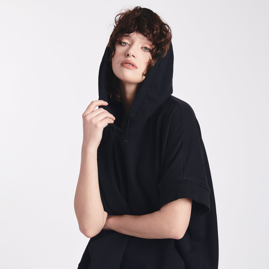 Premiata Poncho con cappuccio PR354100 Qualità Garantita