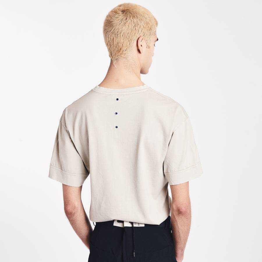Premiata T-shirt con ricamo PR363705 Soddisfazione Garantita