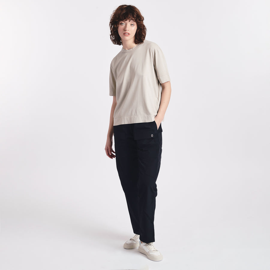 Premiata T-shirt effetto resinato PR366705 Saldi Di Fabbrica