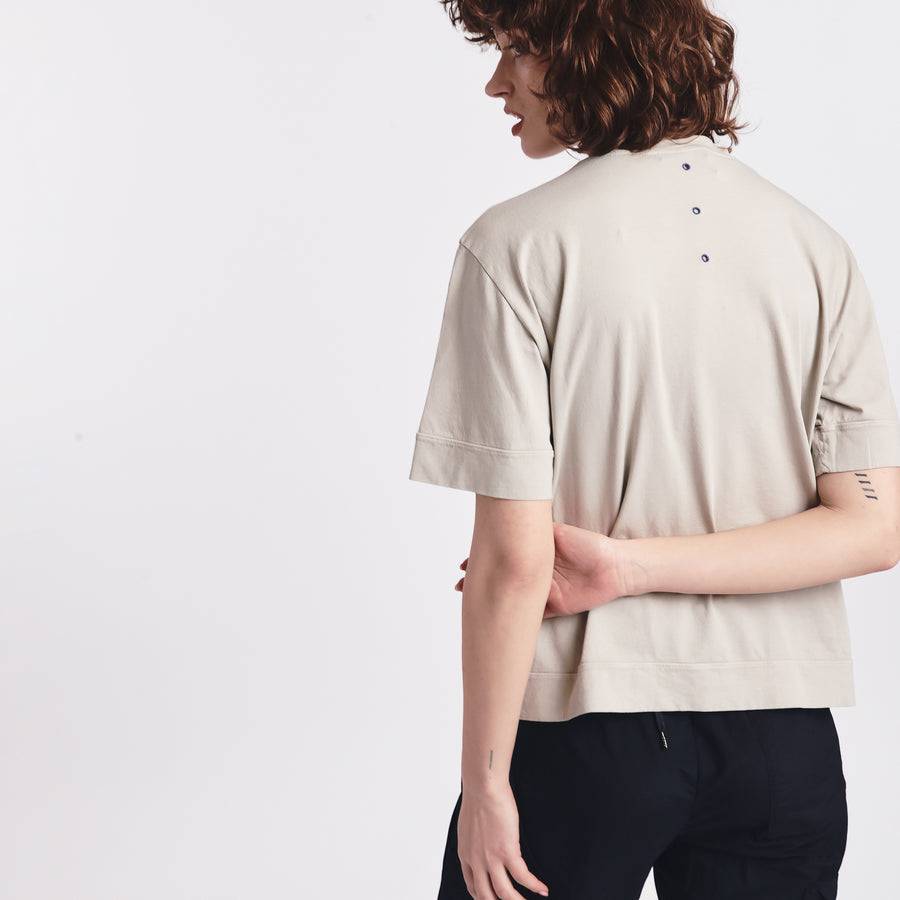 Premiata T-shirt effetto resinato PR366705 Saldi Di Fabbrica