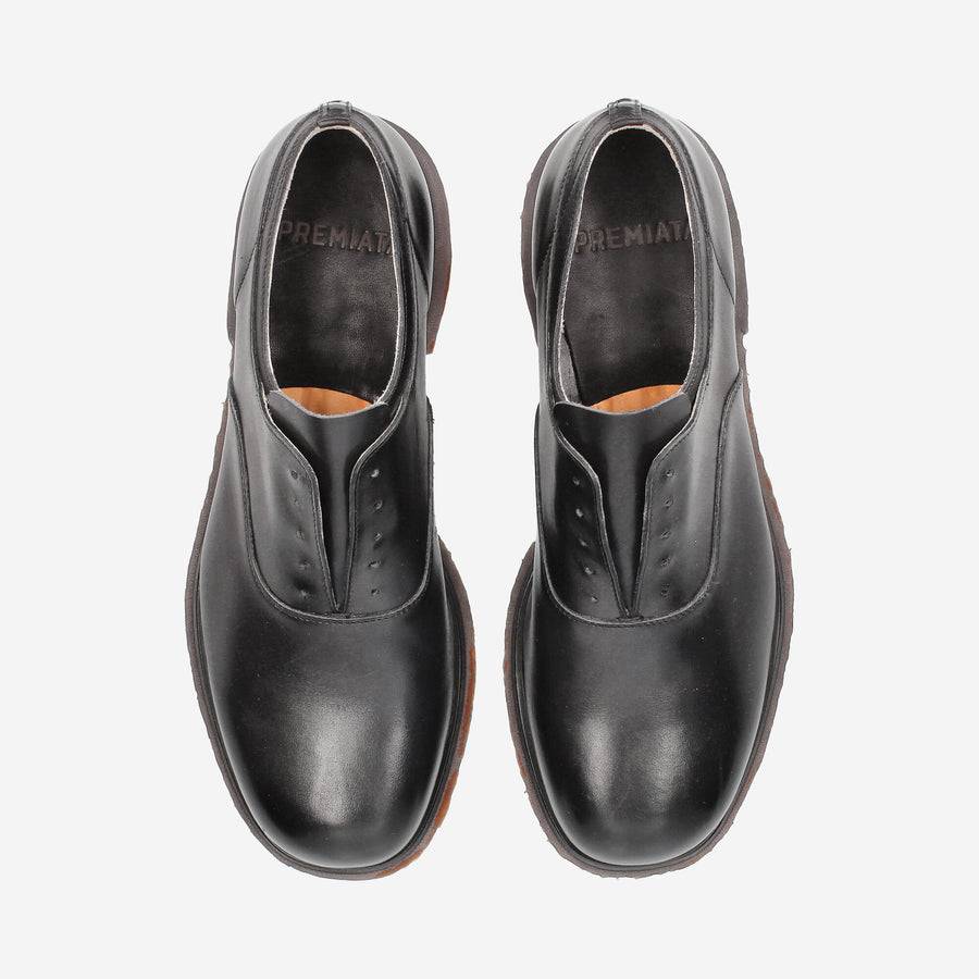 Premiata Oxford Premiata in vitello Presa