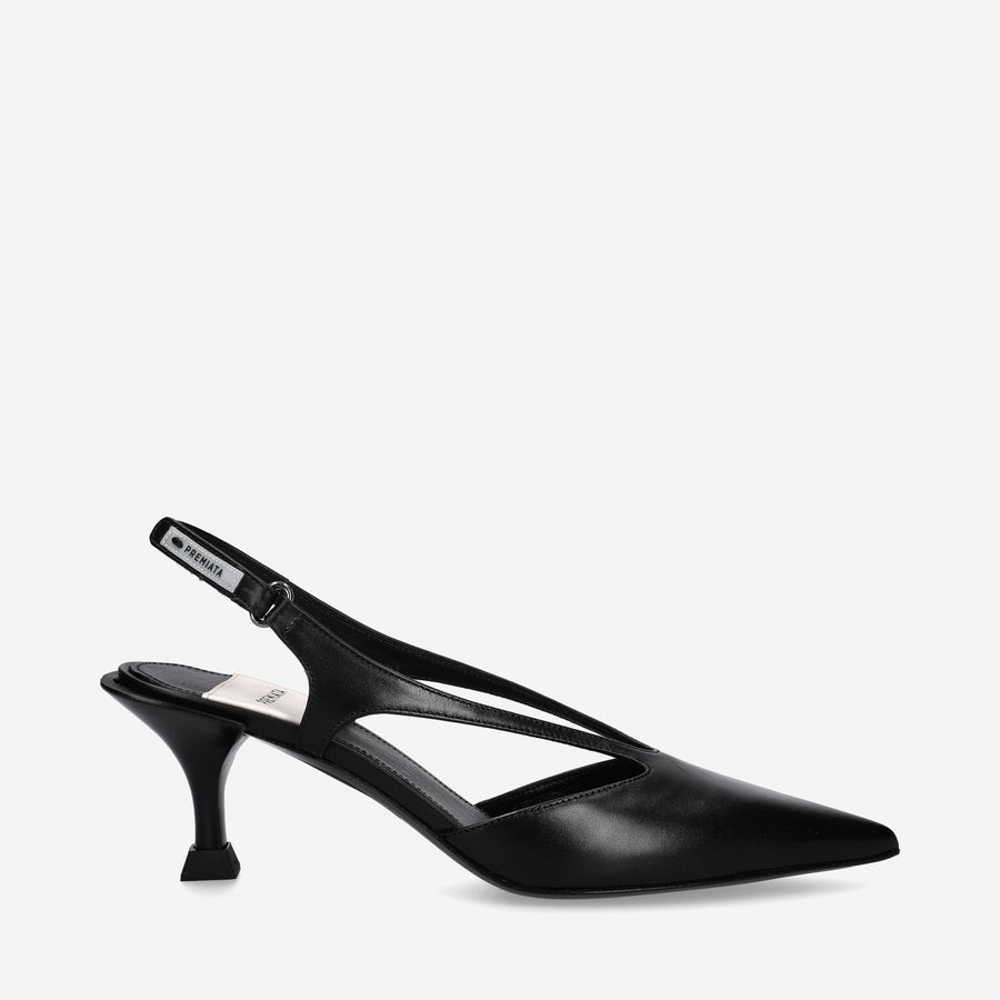 Premiata Décolleté slingback M6425A in vitello Sostegno trimestrale