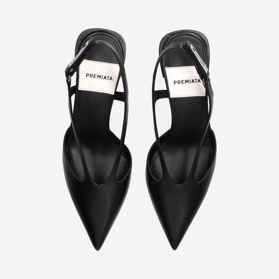 Premiata Décolleté slingback M6425A in vitello Sostegno trimestrale