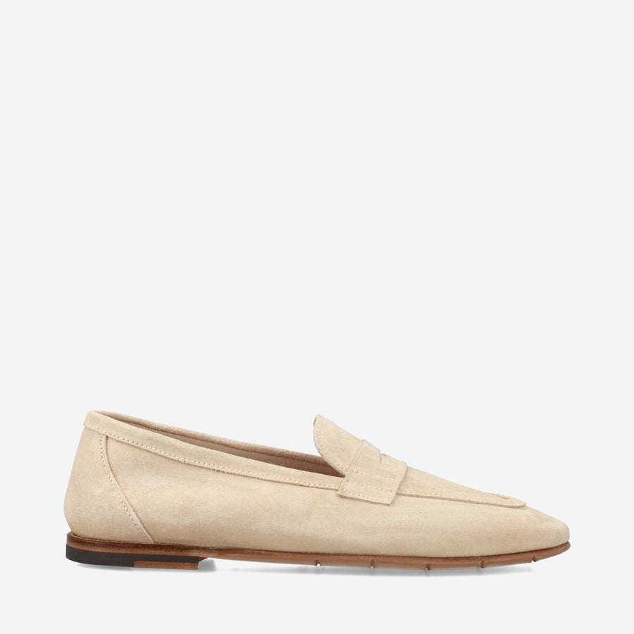 Premiata Mocassini M6781B in suede cappuccino Enormi sconti