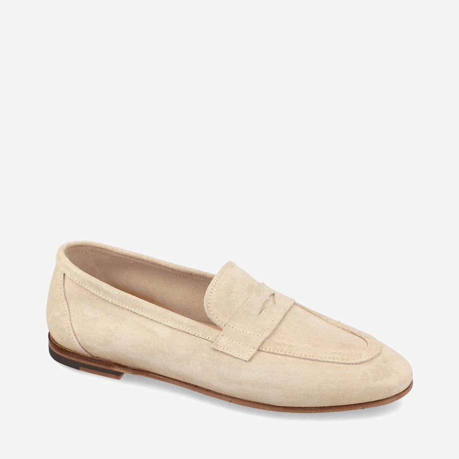 Premiata Mocassini M6781B in suede cappuccino Enormi sconti