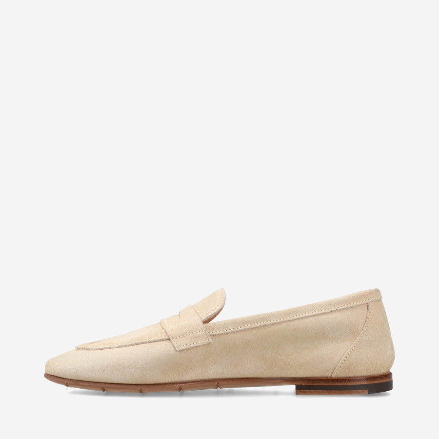 Premiata Mocassini M6781B in suede cappuccino Enormi sconti