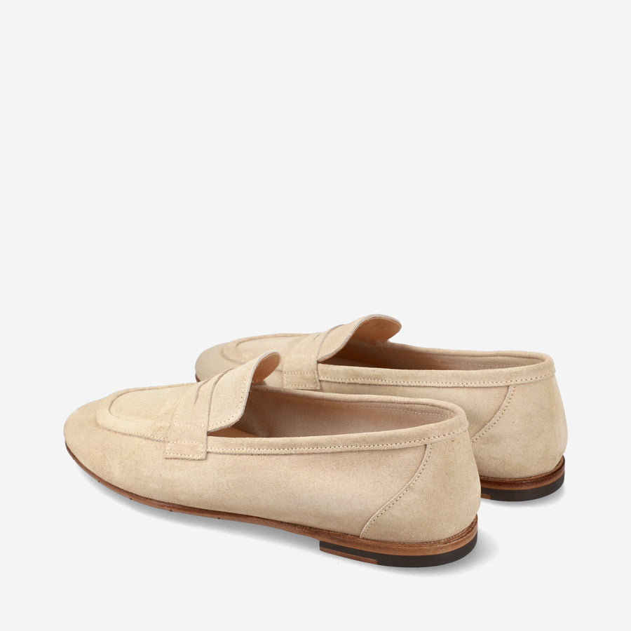 Premiata Mocassini M6781B in suede cappuccino Enormi sconti