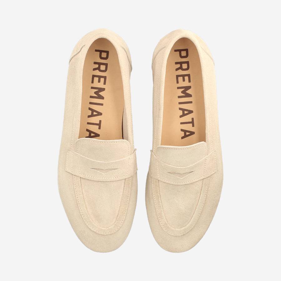 Premiata Mocassini M6781B in suede cappuccino Enormi sconti